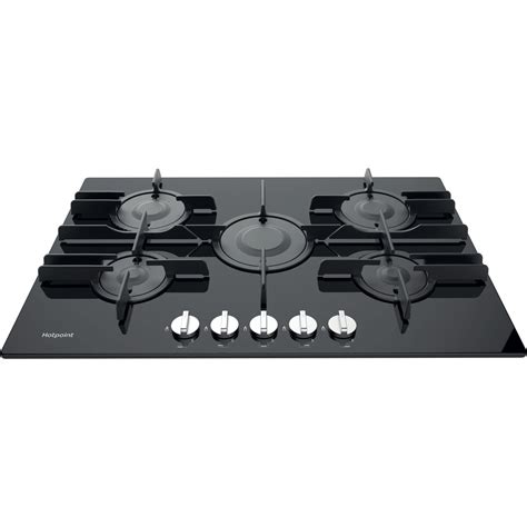 hotpoint 5 burner gas hob cast iron